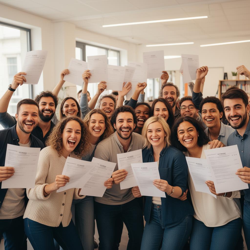 Candidats ayant réussi leur certification de français